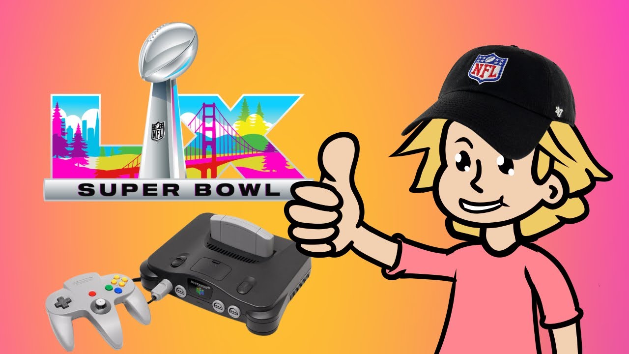 Играю в Super Bowl LX на Nintendo 64!