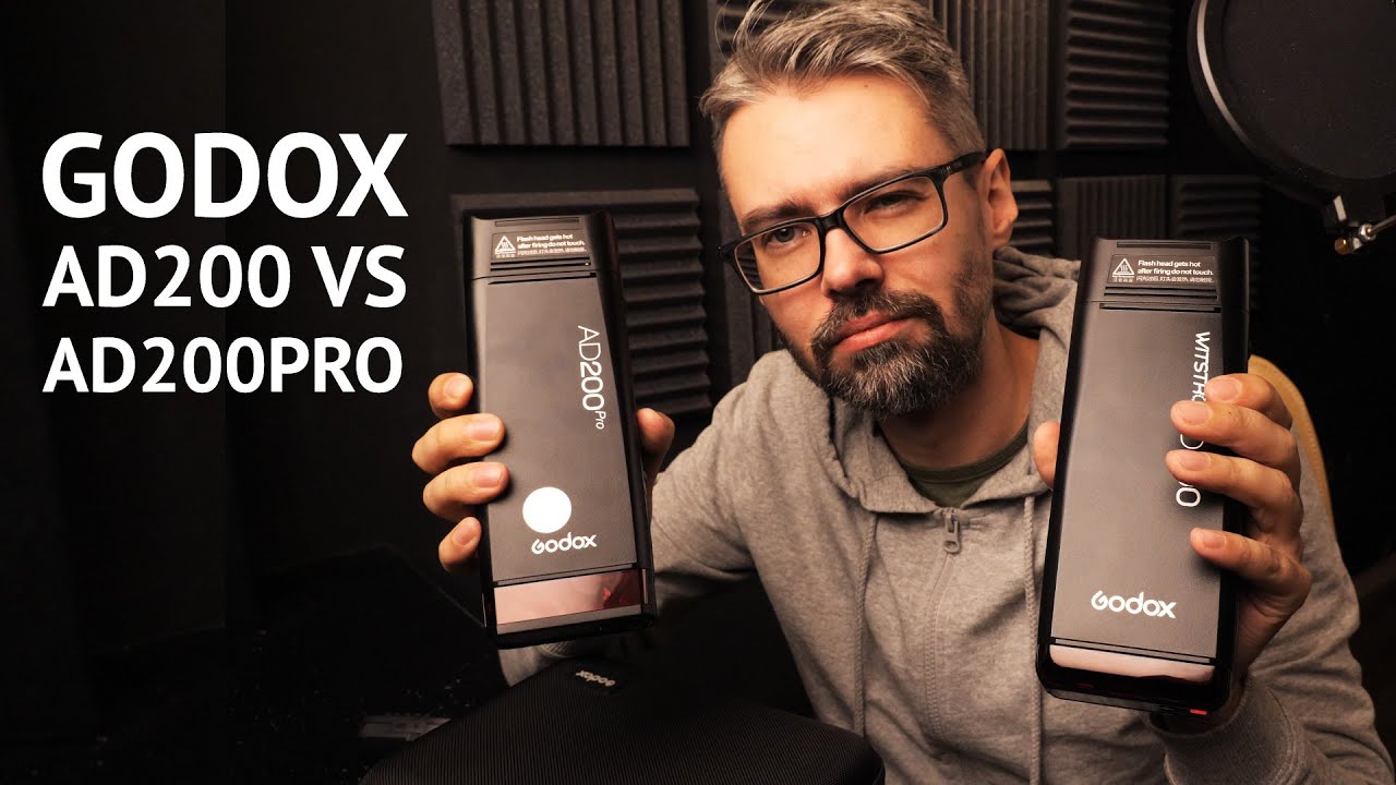 Godox AD200 VS AD200PRO - чем отличаются?