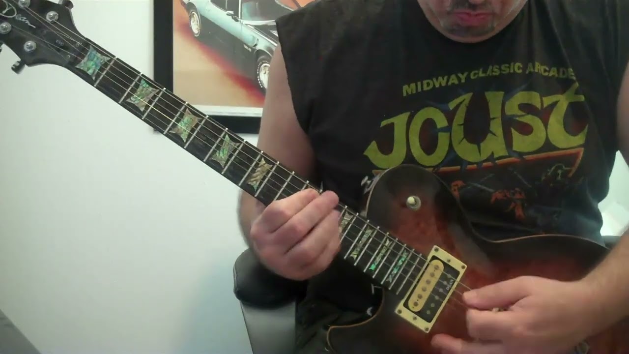 Led Zeppelin Sick Again cover by Lefty99riffs