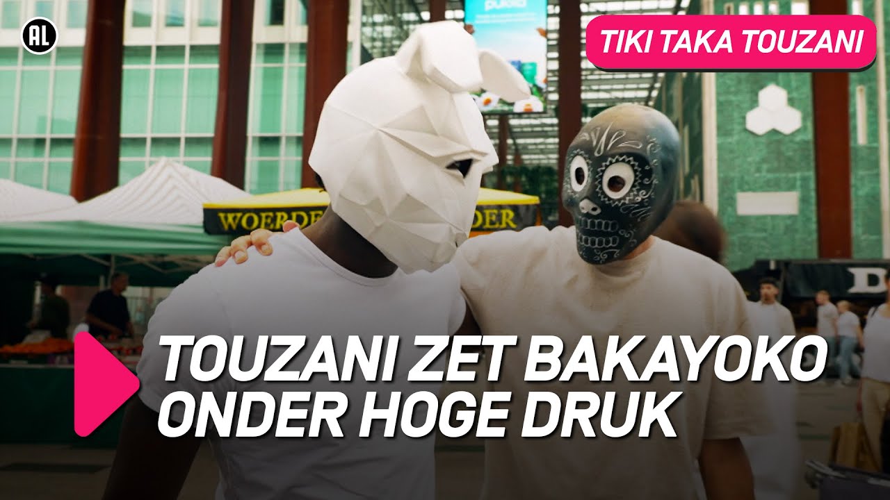 Lukt het dribbelkoning BAKAYOKO om Touzani te verslaan? | TIKI TAKA TOUZANI #NPO18 | NPO 3 TV