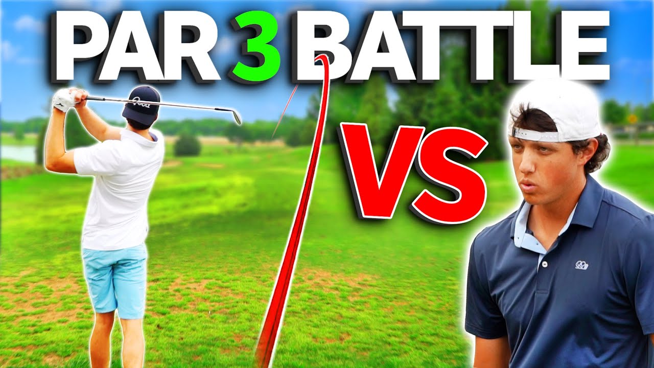 GM Golf | Crazy Par 3 Golf Course Match | Grant VS Garrett