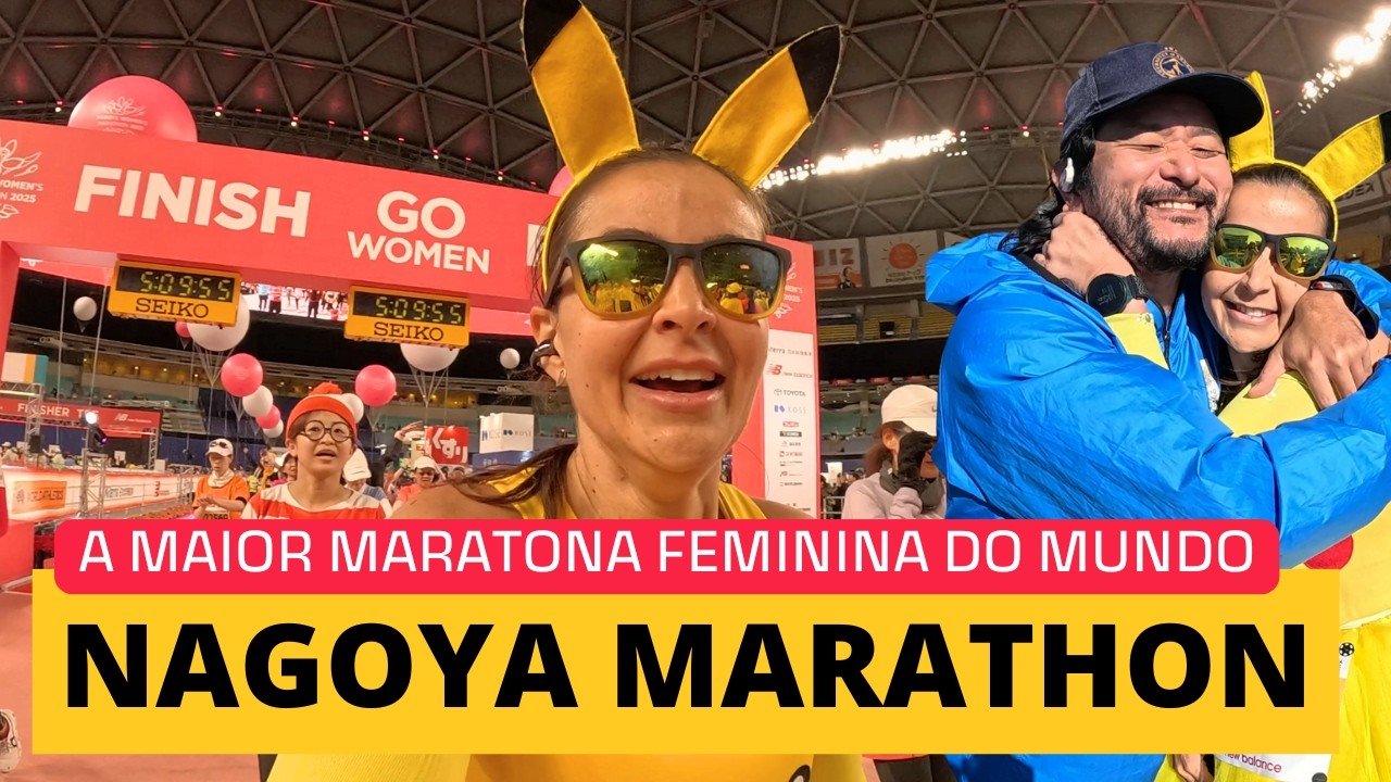 A maior maratona feminina do mundo | Nagoya Women´s Marathon 2025