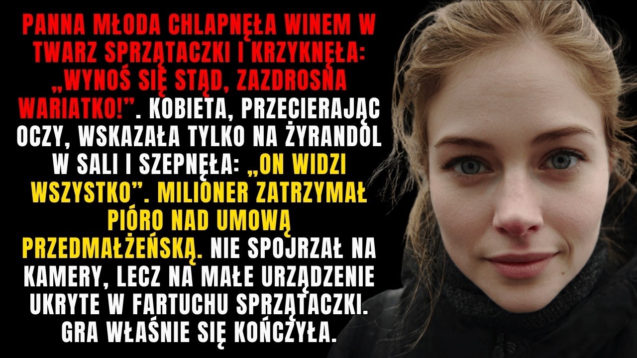 PANNA MŁODA BYŁA PEWNA, ŻE SPRZĄTACZKA JEST ŚLEPA I NIEMA — NIE WIEDZIAŁA, ŻE ‘URZĄDZENIE’ W JEJ