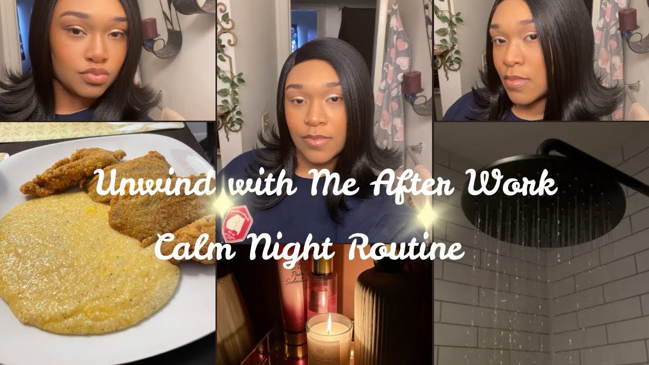Unwind With Me After Work + Calm Night Routine 🫶🏽💛