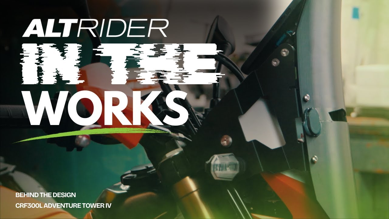Honda CRF300L Adventure Tower V4 - AltRider в разработке