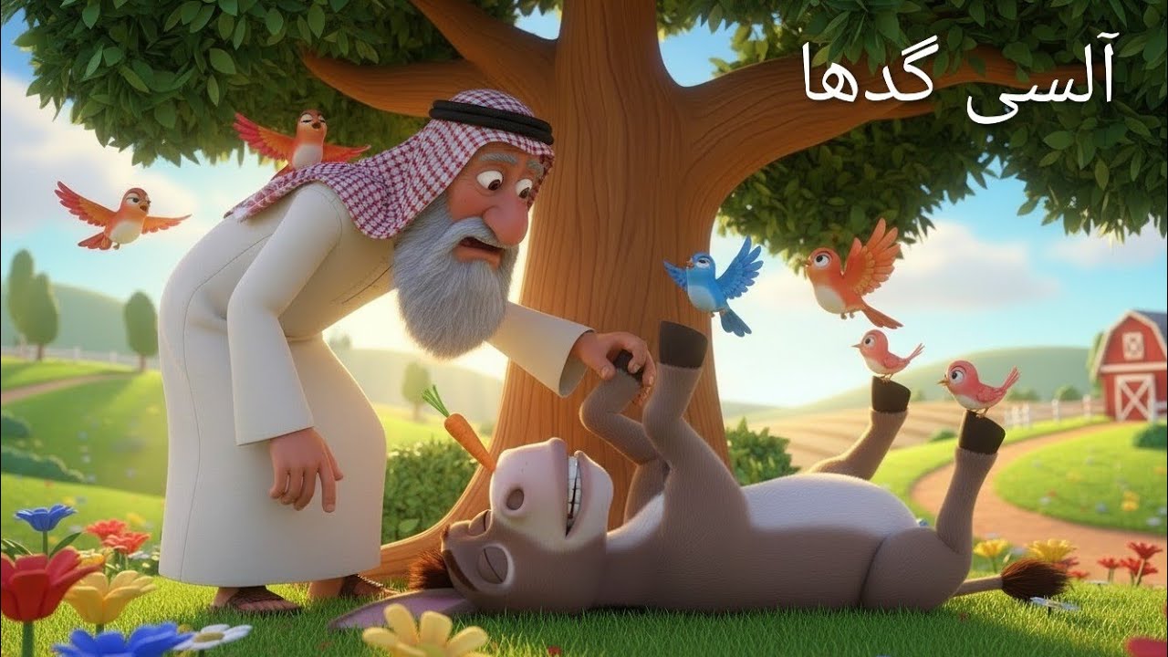 The lazy donkey:A moral story #youtube#cartoon #viral 