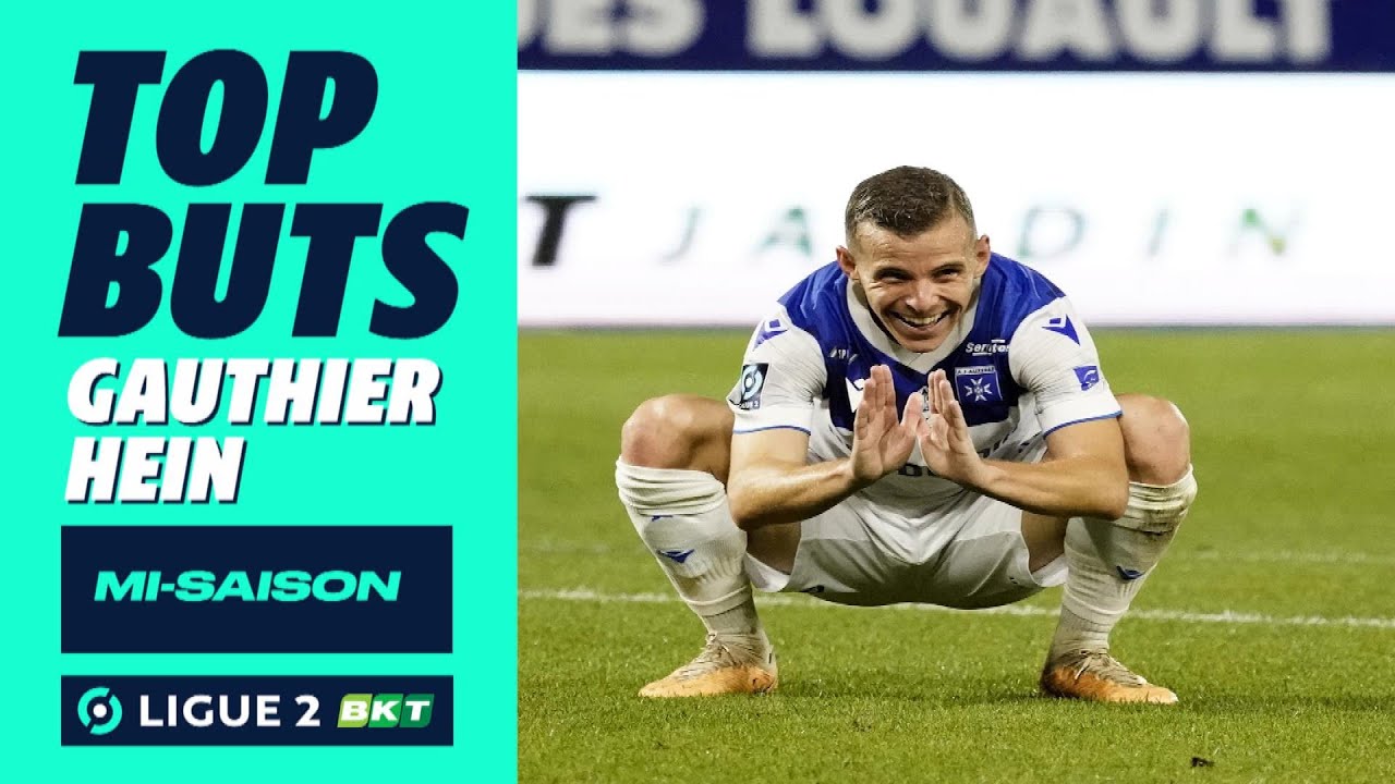 Gauthier Hein, ses 5 plus beaux buts | mi-saison 23-24 | Ligue 2 BKT