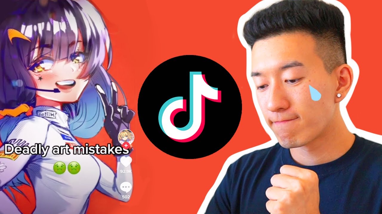 Rating TIKTOK Art Tips 🥲