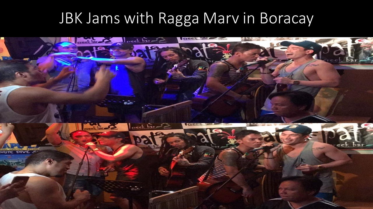 JBK Jams with Ragga Marv in Boracay