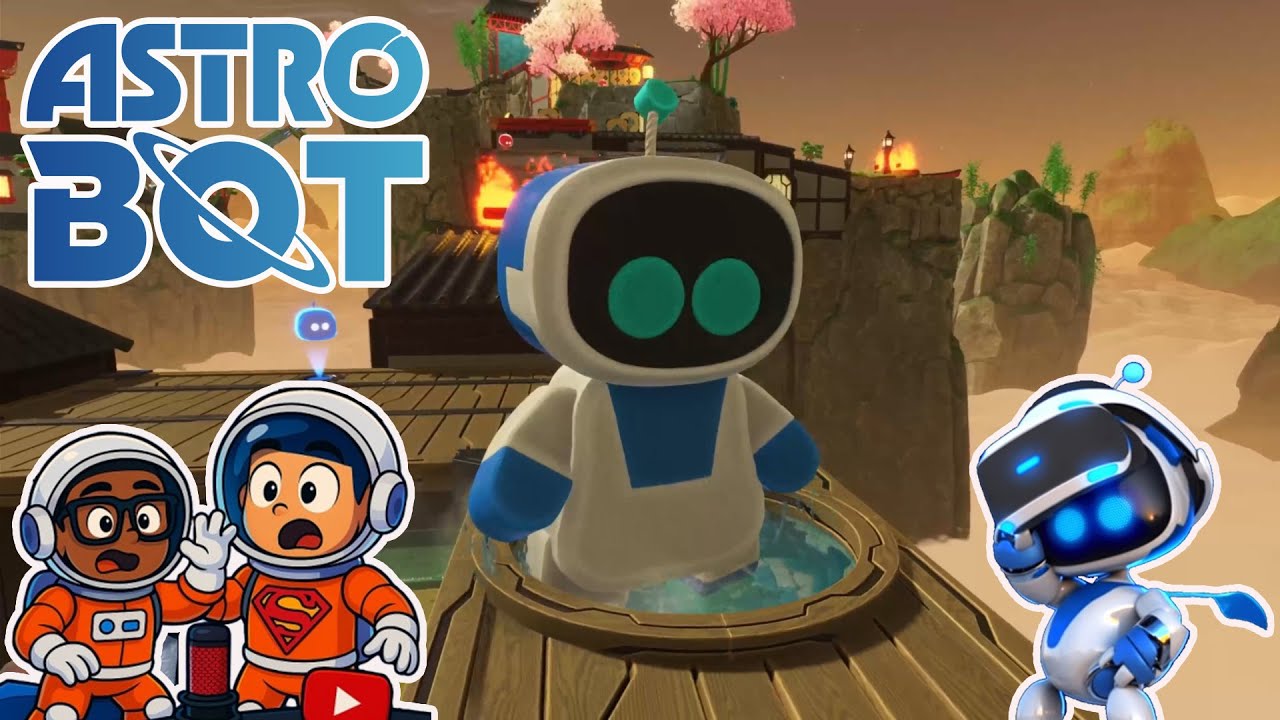 🤖 GAMEPLAY 12 SOMOS UNA ESPONJA EN ASTRO BOT | Leonel al Cuadrado #astrobot #gameplay #ps5 #ovnis