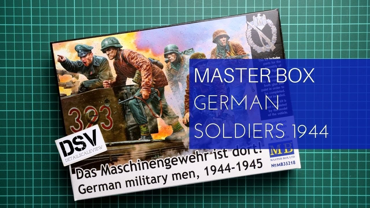 Master Box 1/35 Das Machinengewehr ist dort! German Military Men (MB35218) Review