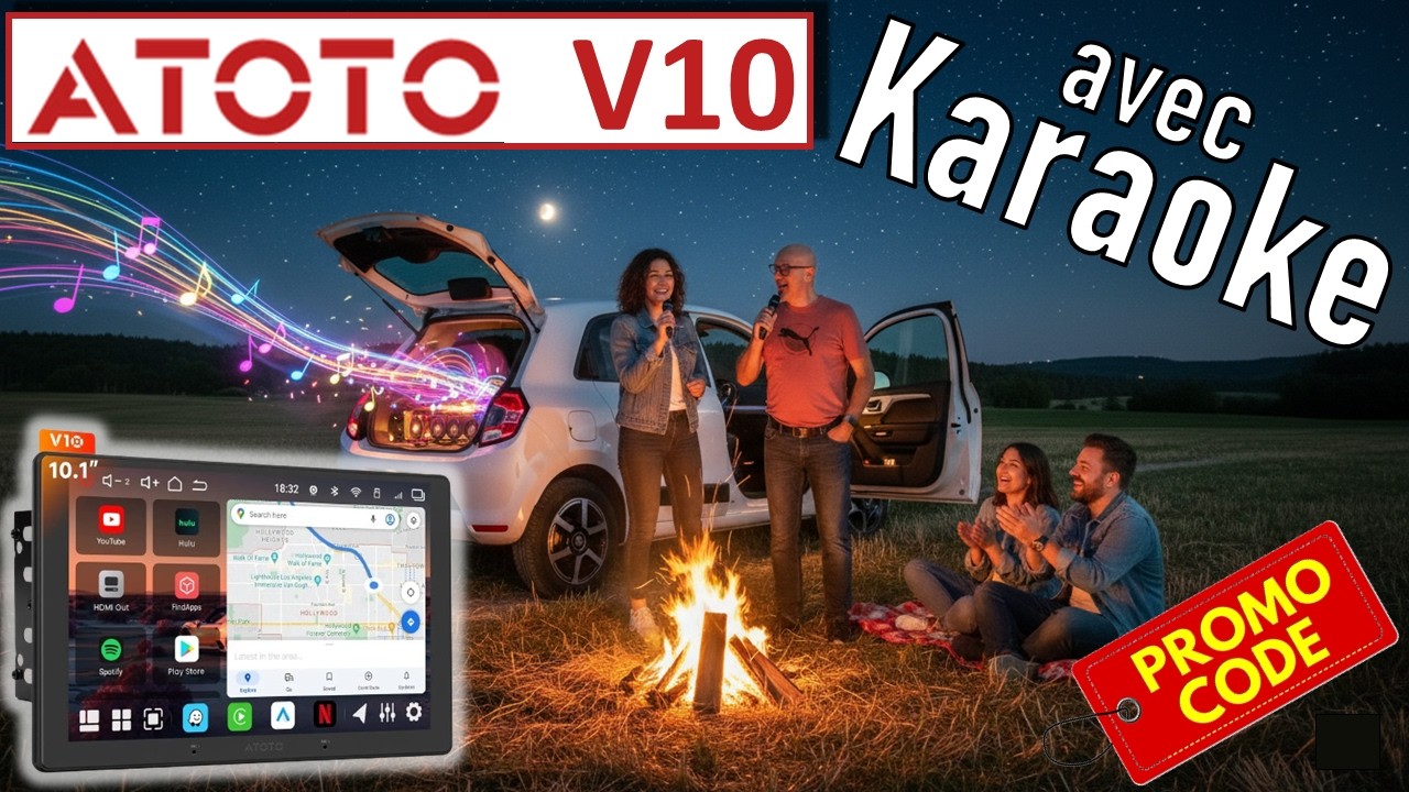 ATOTO V10 Car Stereo autoradio android avec Karaoke - Unboxing et test complet