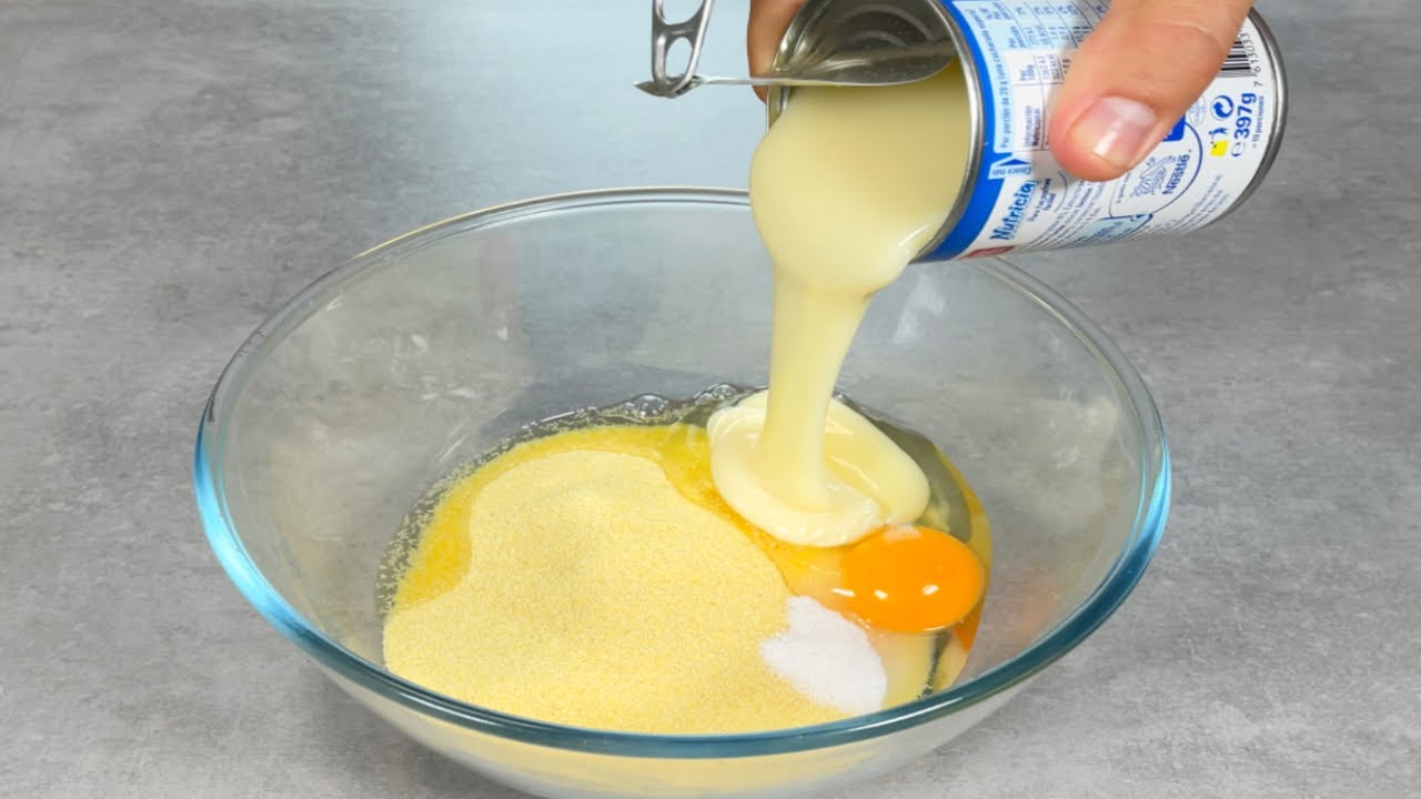 Торт со сгущенкой и 1 яйцом. Все ищут этот рецепт! Простой и вкусный торт