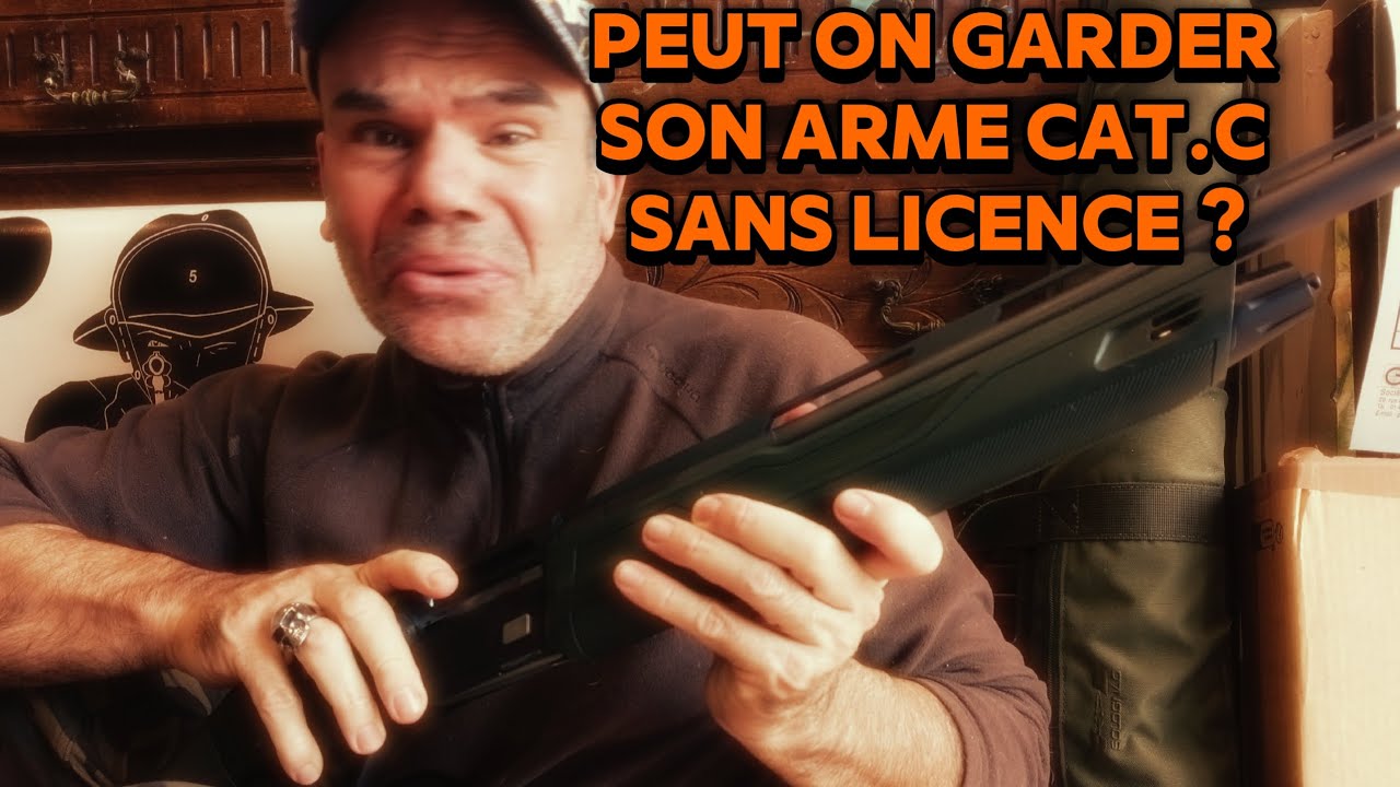 Peut on garder son arme de catégorie C sans renouveler sa licence ? #tirsportif #chasse #armement 
