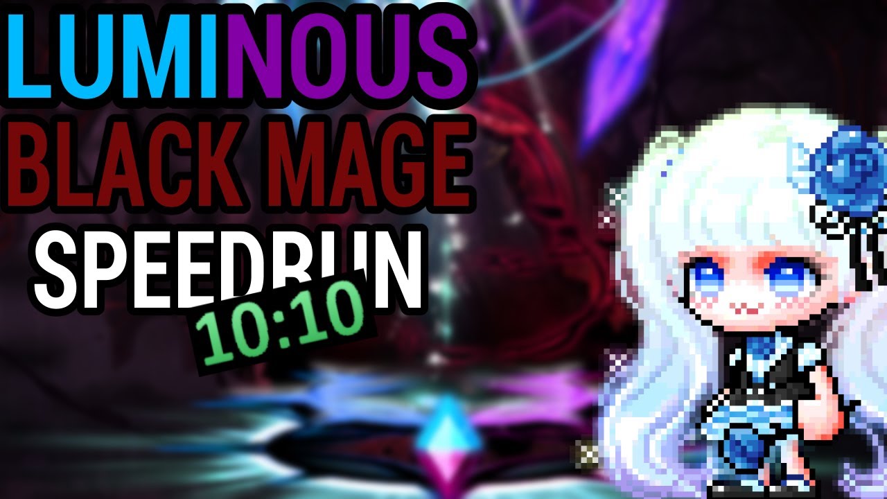 Maplestory [KRONOS] 276m CP Luminous Black Mage Speedrun (10:10)