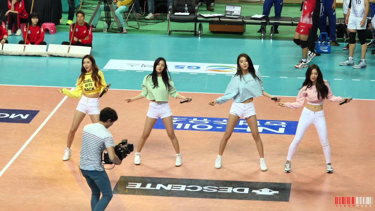 [4k] [직캠/fancam] 20160228 Dalshabat (달샤벳) "너 같은" @ 우리카드배구 by sleeppage