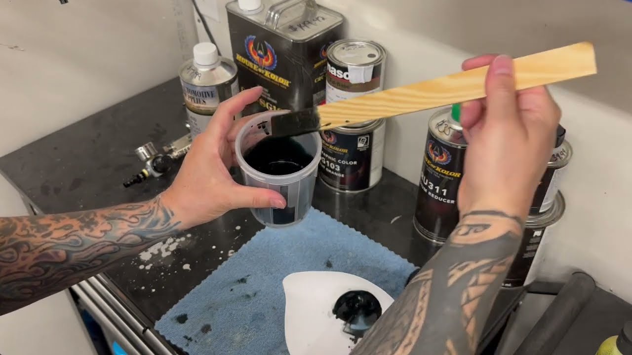 02 How-To Custom Automotive Paint a Muscle Car Air Cleaner