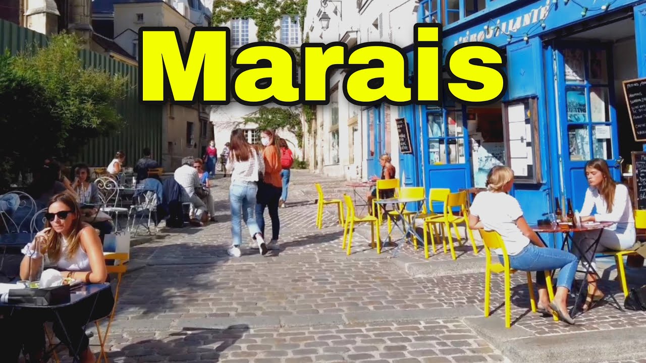 🇫🇷 Walk around the Marais from île St Louis 🚶