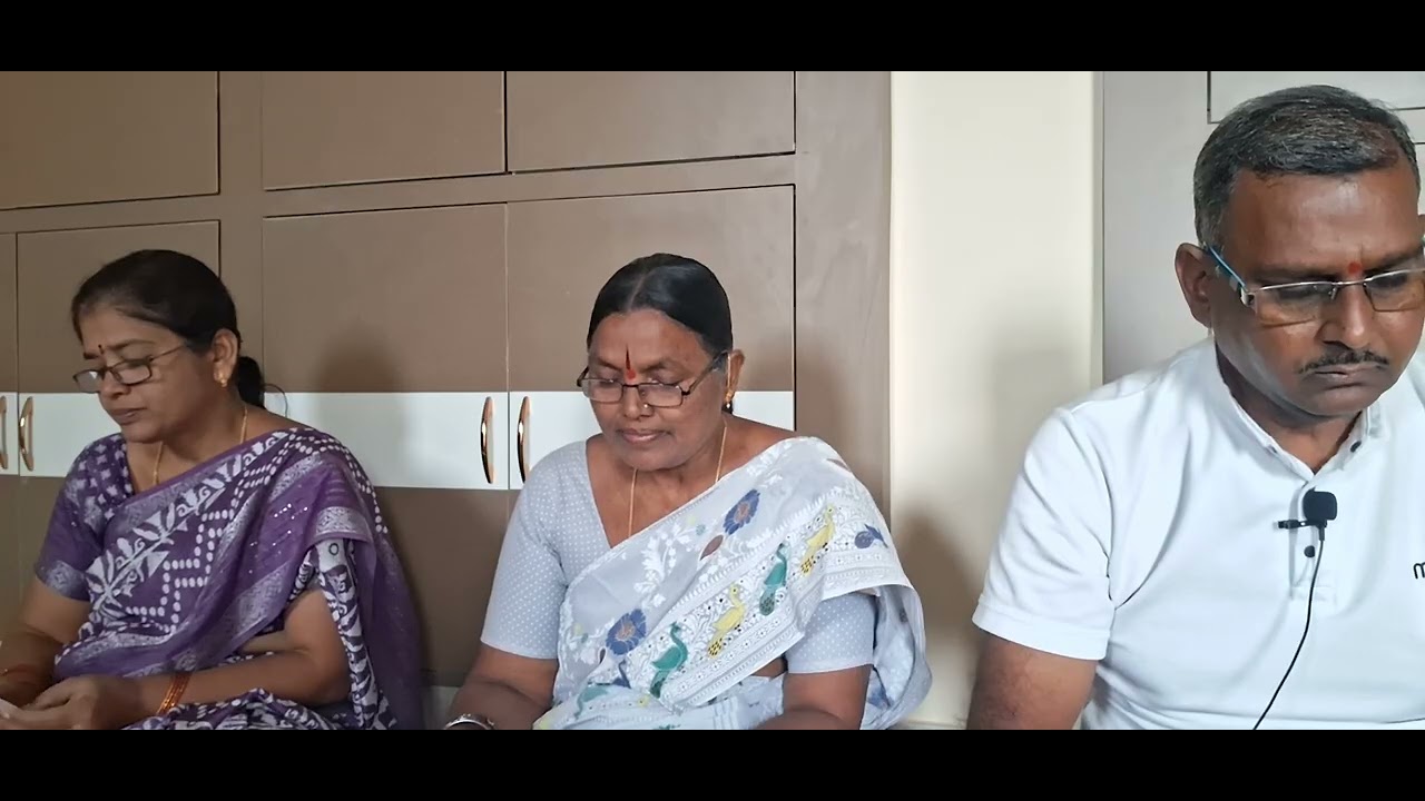 18 వ సత్సంగము 11-01-2026 ఆదివారము శ్రీ కట్కం శేషుగిరి గారి ఇంటిలో, కోరుట్ల 