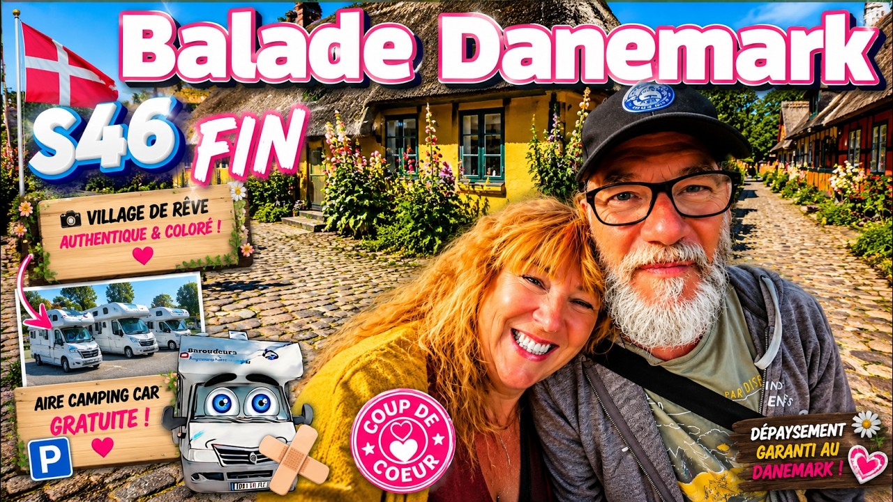 Balade Danemark : la fin de notre partie Scandinave #campingcar #vanlife #scandinavia