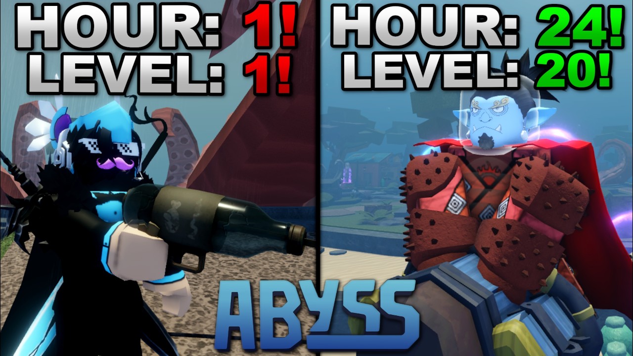 Spending 24 Hours In The Roblox Abyss... Heres What Happened!