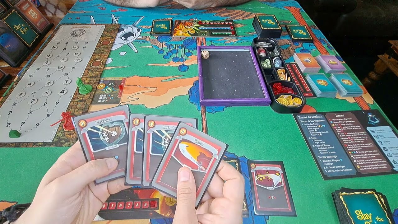 Slay the Spire: Partida a dos jugadores (Acto I)