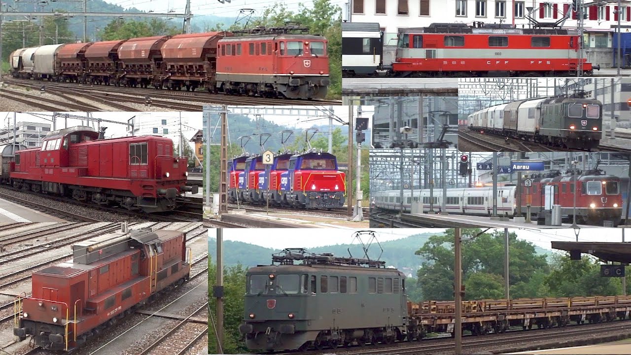 ► Epic 12 hours trainspotting in Switzerland between Olten & Zürich [24.08.12]