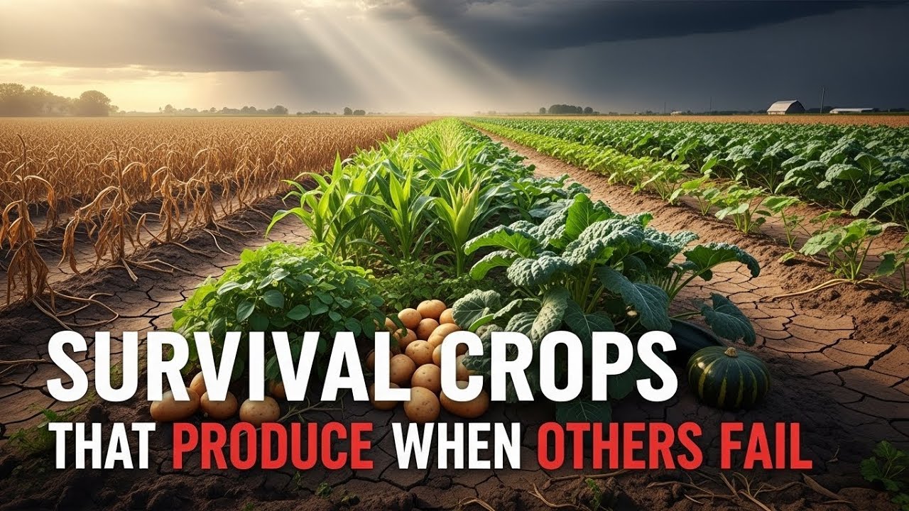 11 U.S. Survival Crops That Still Produce When Others Fail