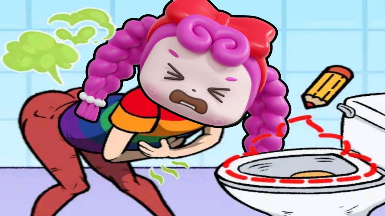 💩아이고~ 배야!😱😱 한부분을 지워 도와줘요!😆 [Punish Him: Fun Puzzle]