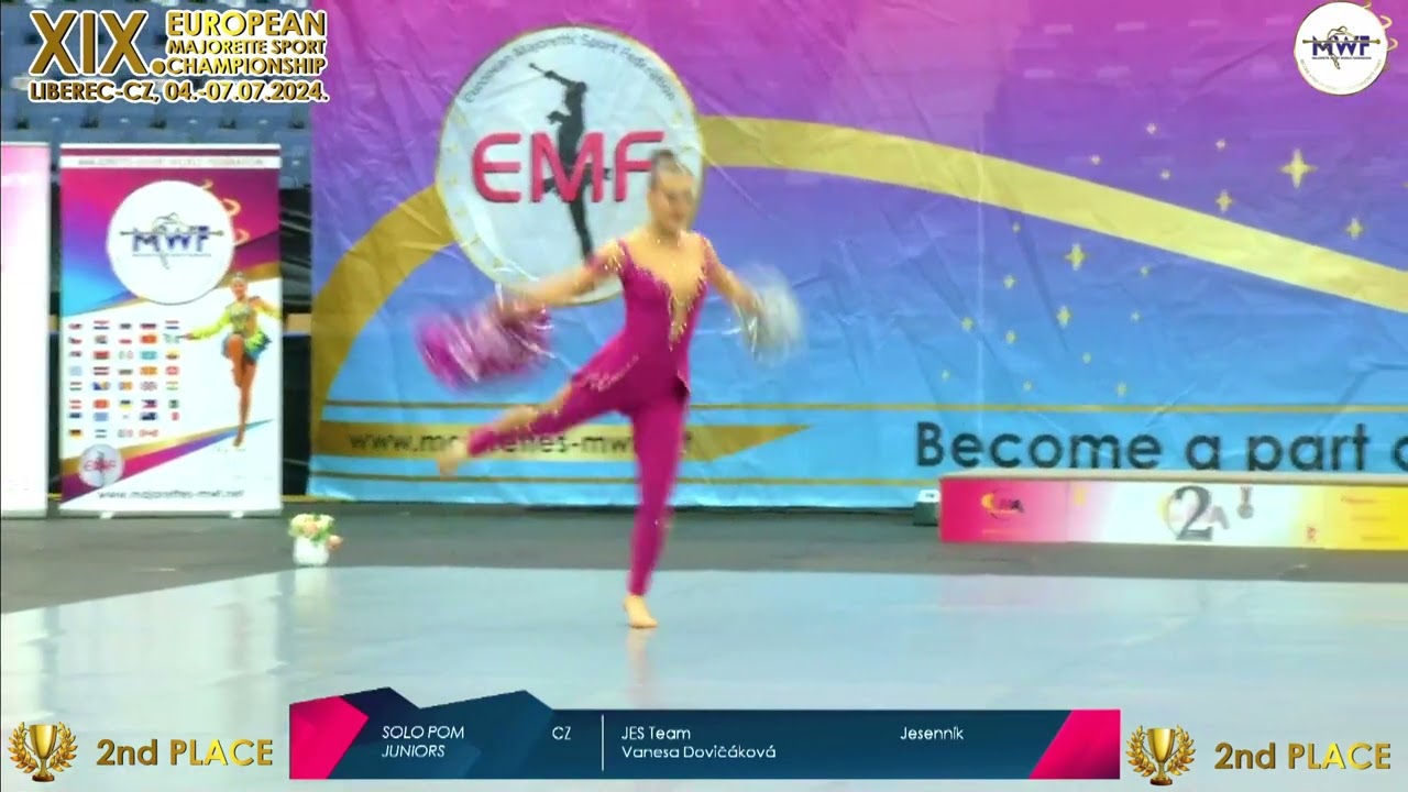 MWF/XIX. EUROPEAN MAJORETTE SPORT CHAMPIONSHIP LIBEREC-CZ,04.-07.07.2024.