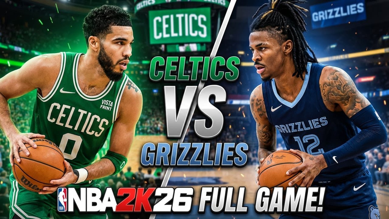 EPIC NBA 2K26 Matchup Celtics vs Grizzlies Full Game!