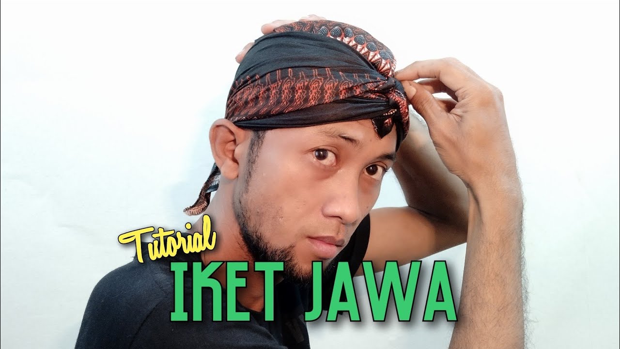 Tutorial Iket Udeng Jawa Solo, Semarang, Banyumasan dan Yogyakarta