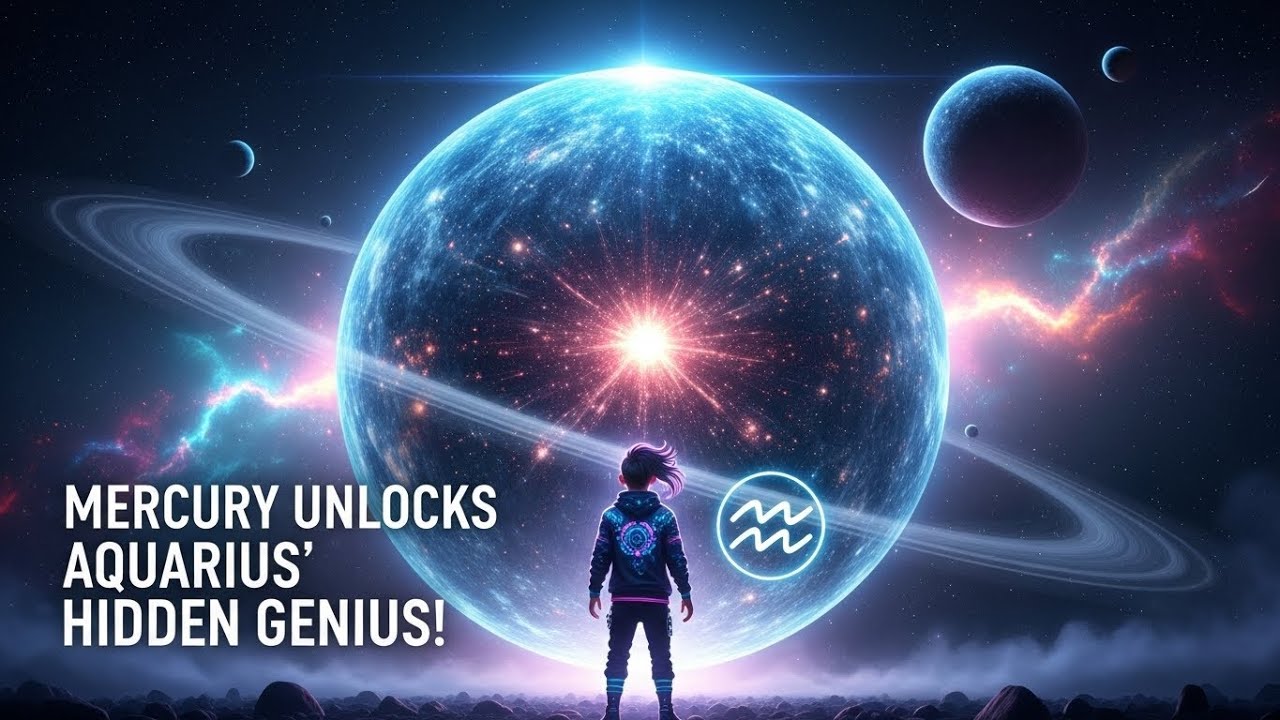 ♒ Aquarius & Mercury 🌟 Unlock Your Genius Mind | Astrology Insights