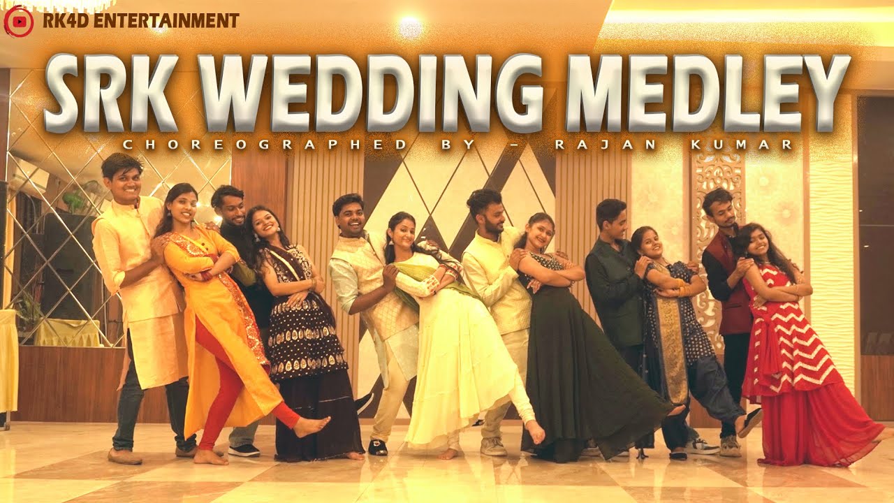 WEDDING  MEDLEY | Dance Video | SRK Songs | ADC #weddingchoreography #trending #viral