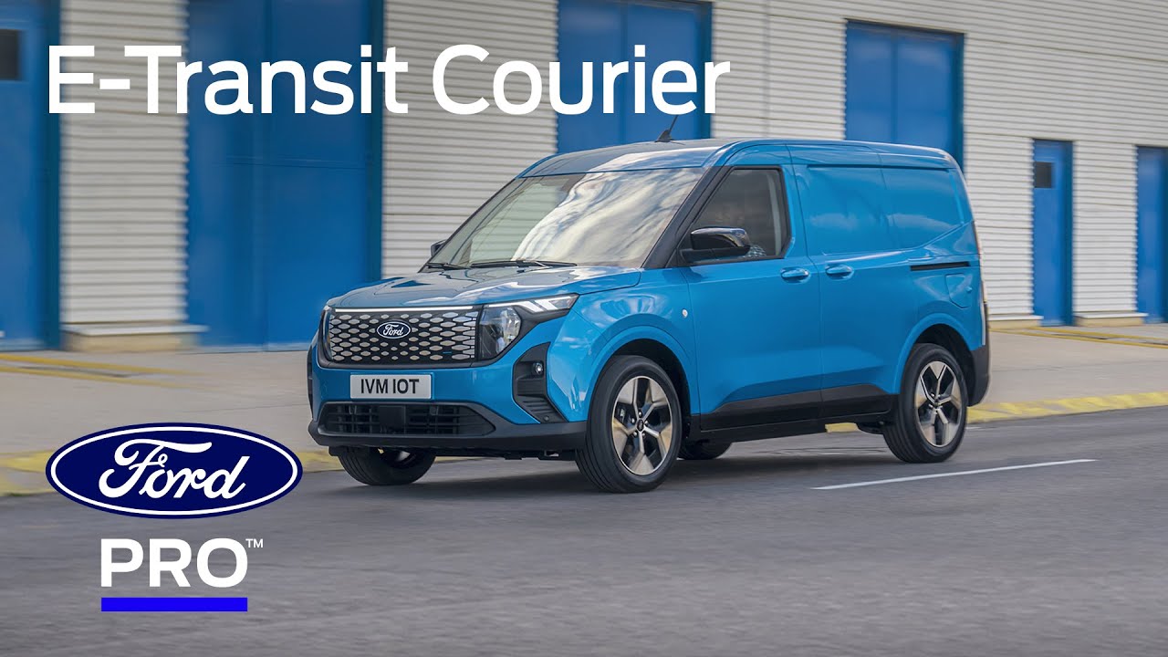 Ford’s All-New, All-Electric E-Transit Courier Powers Big Productivity