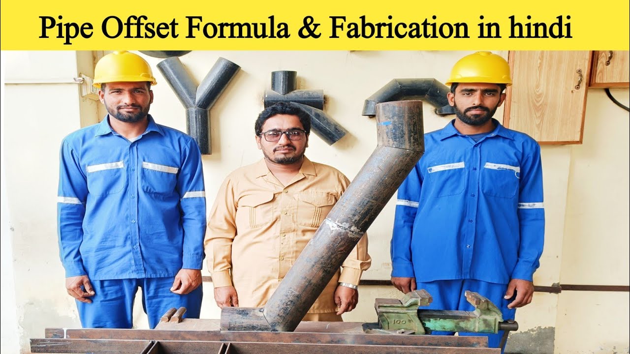 Pipe offset Fabrication | Pipe offset Calculation | Any degree offset formula in hindi #pipefitters