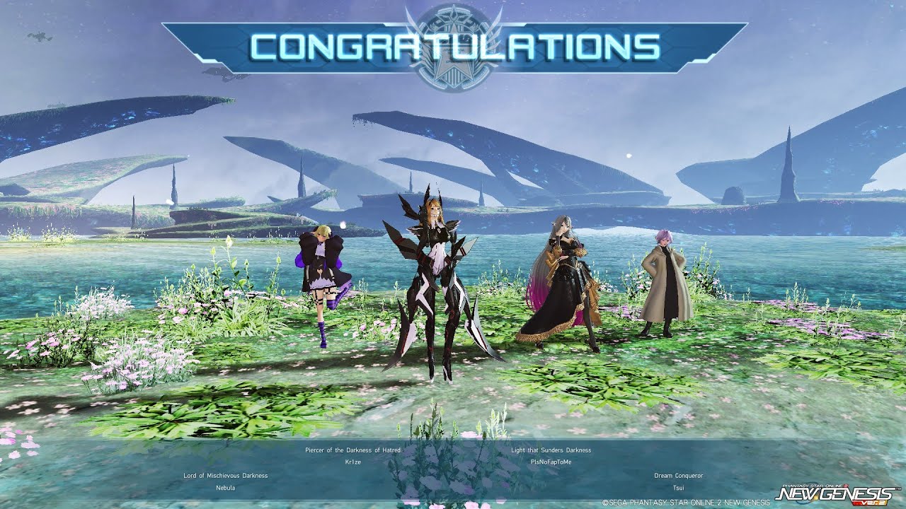 PSO2 - Twisted with Hatred 146 (18:20, FiLu x Gu x Ph x Et)