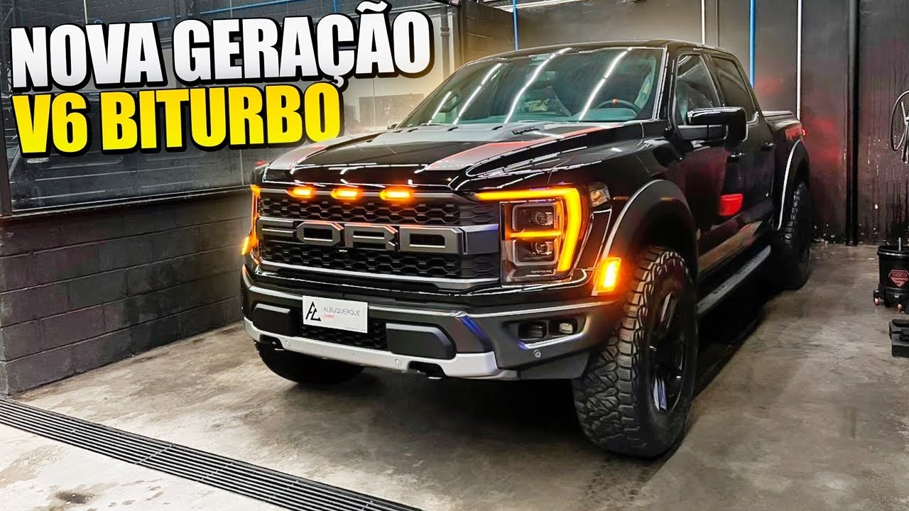 PRIMEIRO CONTATO COM A NOVA FORD F-150 RAPTOR 2022 0 KM!!