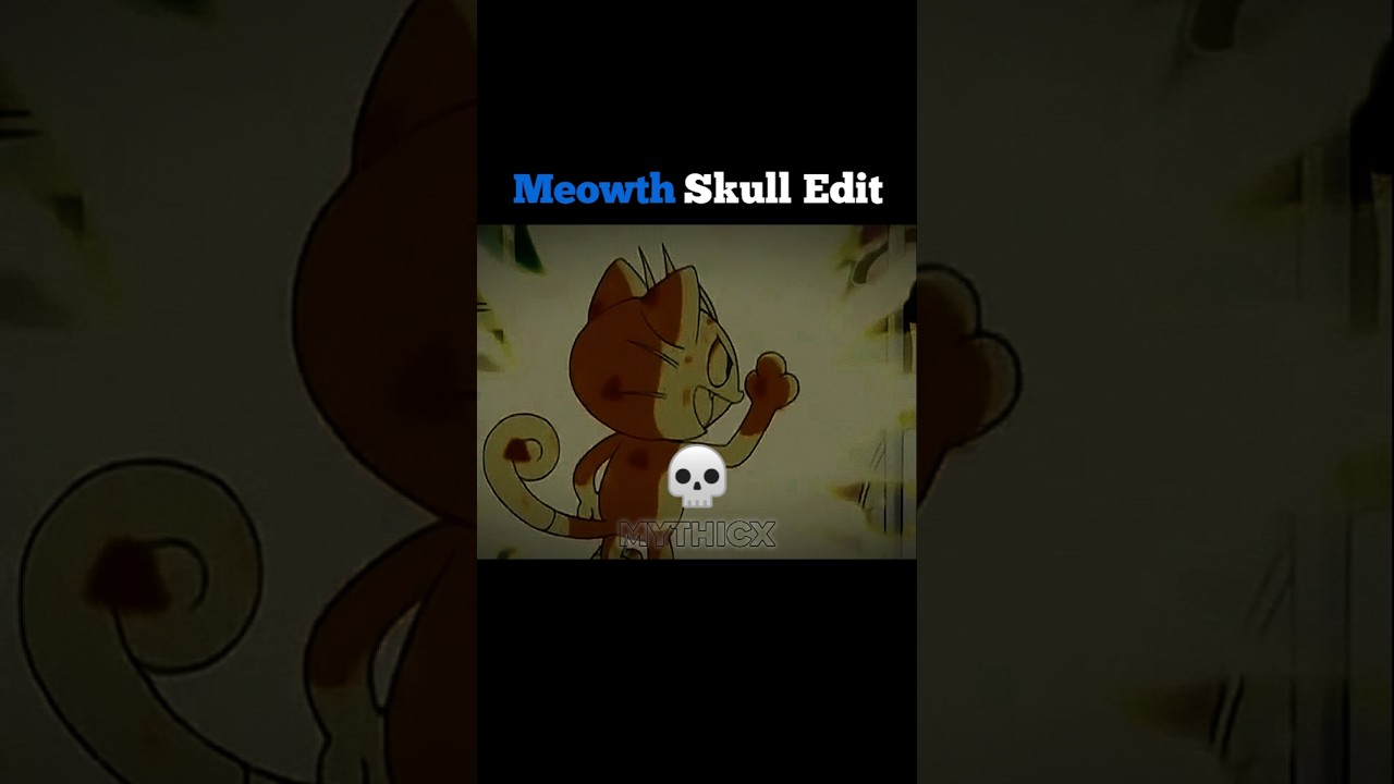 Meowth Skull Edit 💀 || Pokemon shorts