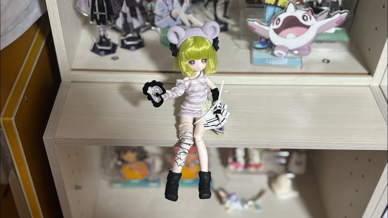 かわいい子がうちにきたよ　