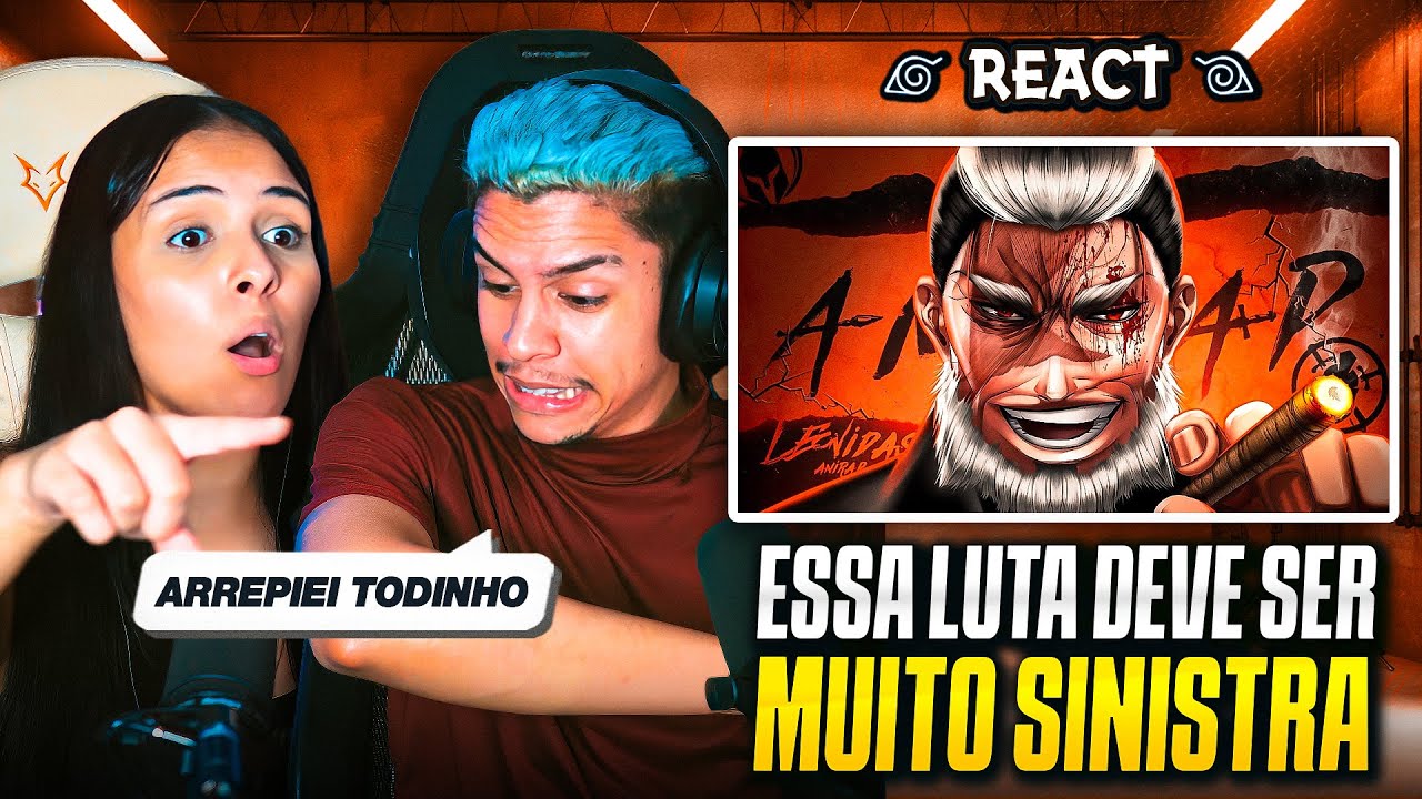 ANIRAP - Leônidas | Esparta | [Casal Jounin React] 🔥
