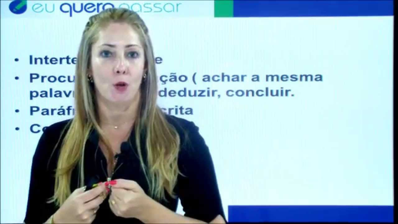 LEITURA E INTERPRETAÇÃO DE TEXTOS PARA CONCURSOS PÚBLICOS - AULA 2