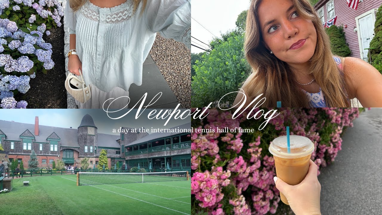 a day of tennis in newport, rhode island