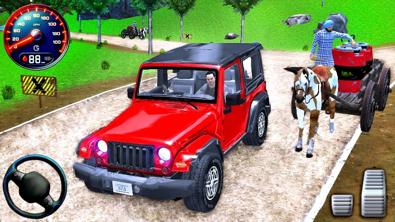 Offroad 4x4 Jeep Driving Simulator - Luxury SUV Jeep Hill Drive - ألعاب أندرويد - Android GamePlay