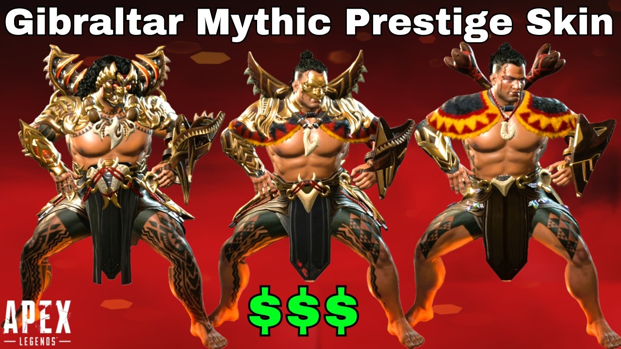 Gibraltar Mythic Prestige Skin The Cheapest Way in Apex Legends