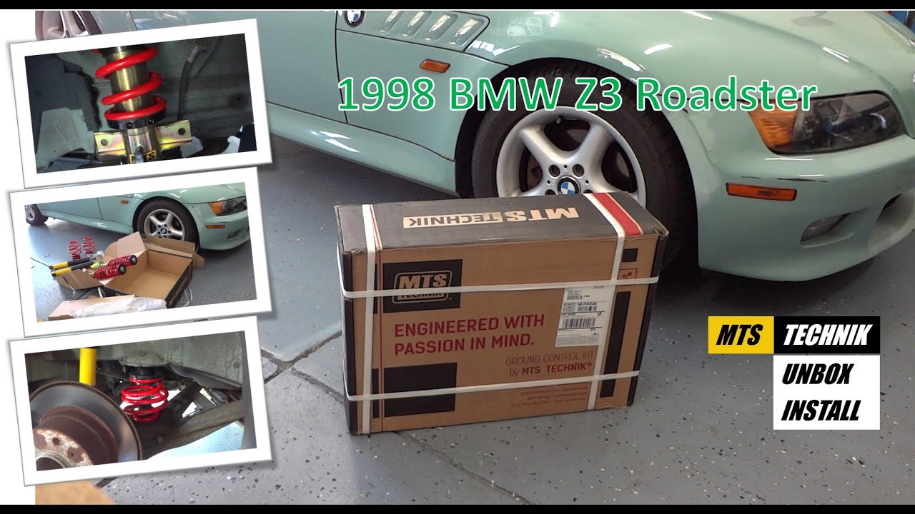 MTS Technik BMW Z3 Coil Over Kit - Unboxing and Installing