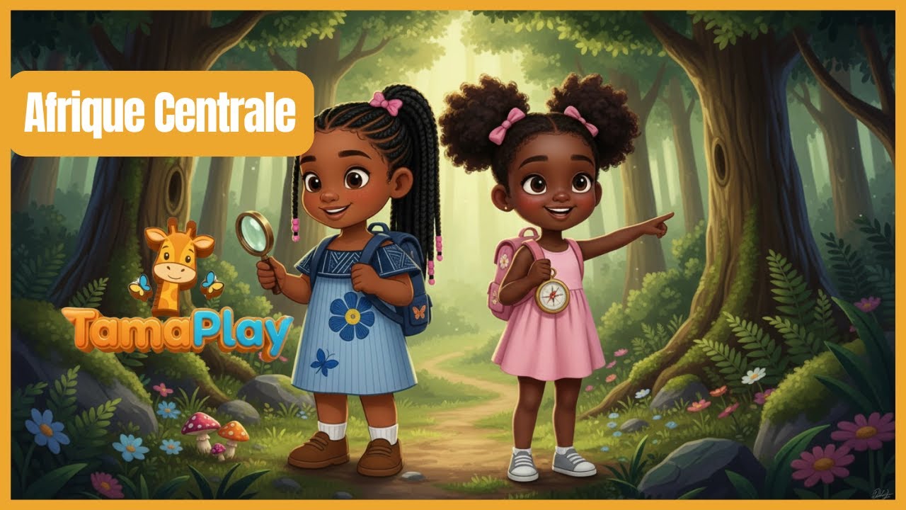 Comptine pour enfants I Les Pays d’Afrique Centrale