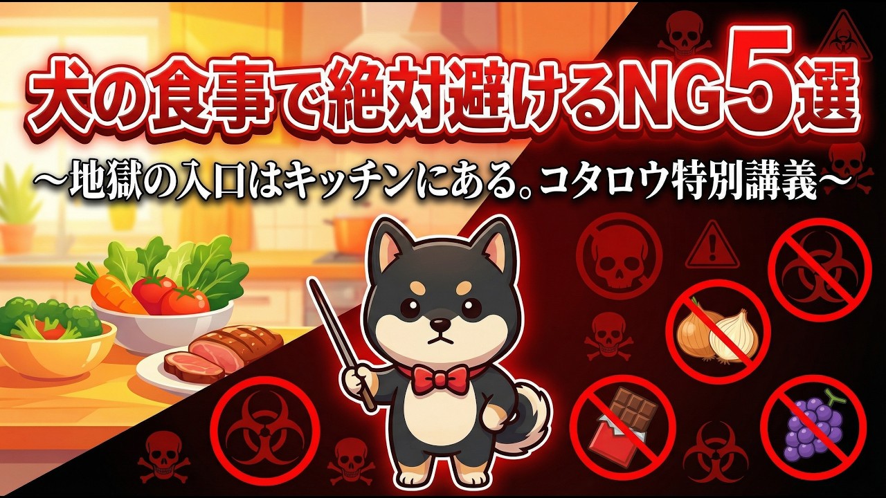 ペットフード販売士が教える10の知識｜犬の食事で絶対避けるNG5選｜保存版