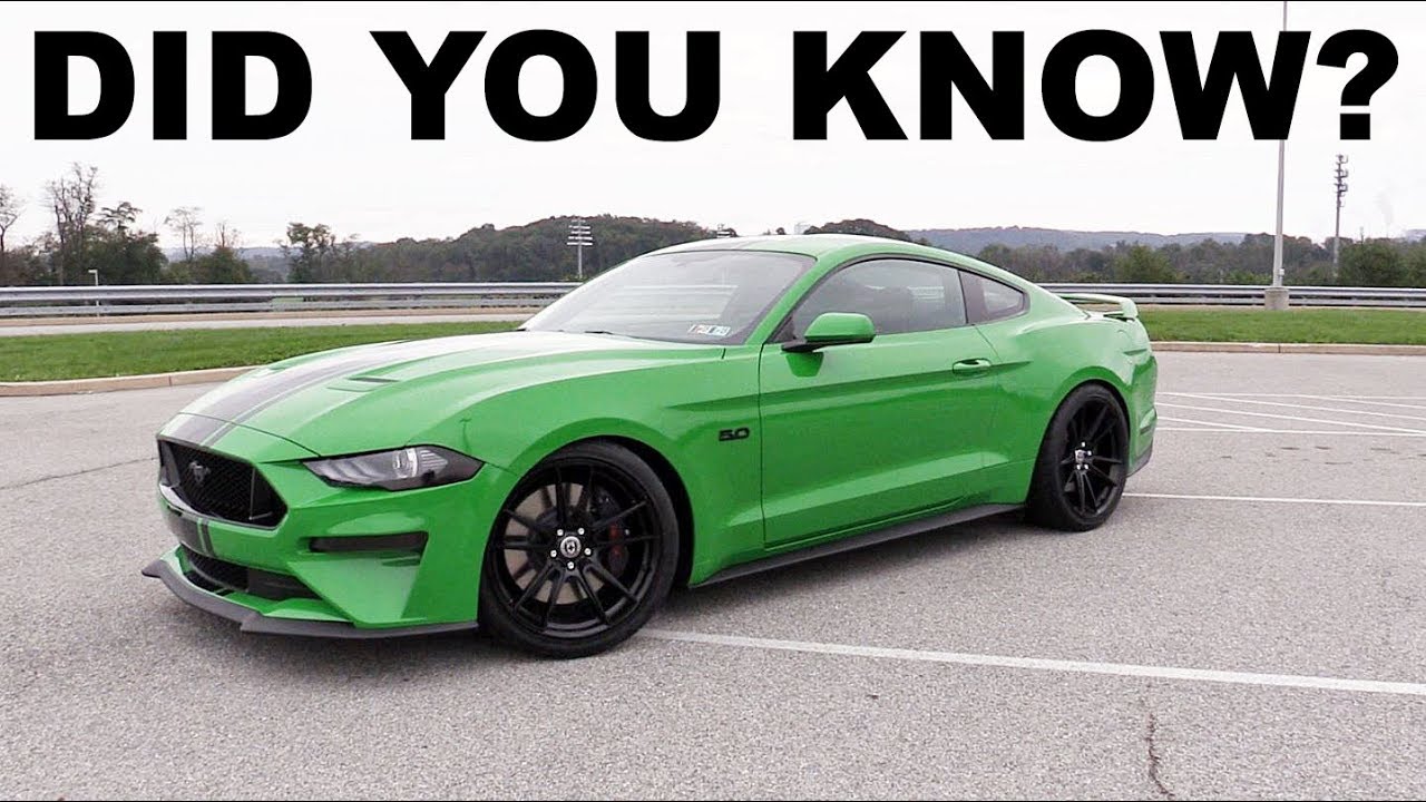 10 Things You Probably Didn't Know About The Ford Mustang! (S550)