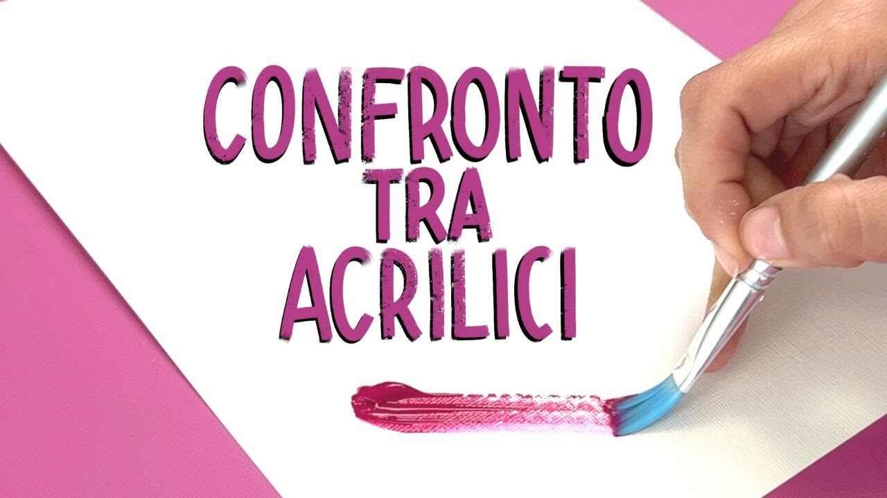 Confronto tra colori acrilici fini: Lefranc Bourgeois vs Liquitex Basics